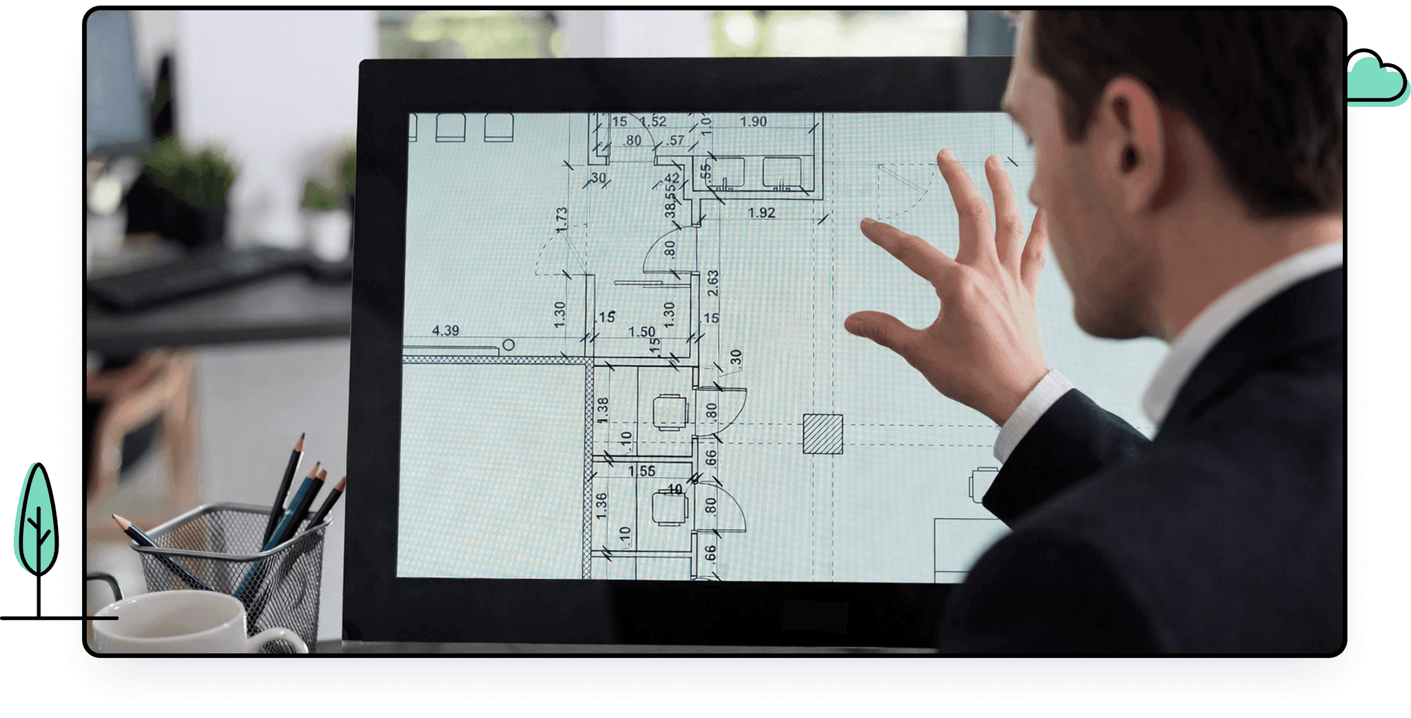 Technical floor plans hero